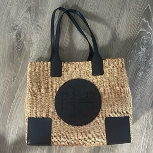 Tory Burch straw tote